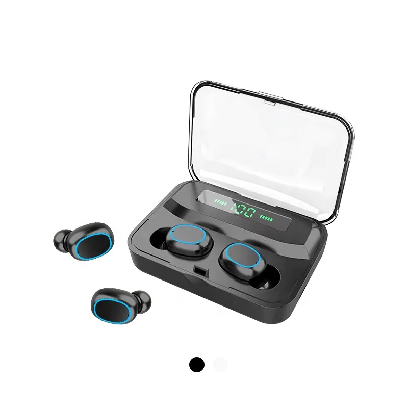Wholesale N26 TWS wireless earphone V5.0 LED Screen Touch Control Binaural HD call Hi-Fi Stereo Headsets wirelessHeadphone