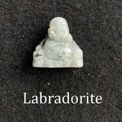 Оптовая продажа, различные нефритовые статуи Будды счастливого смеха, маленькие Исцеляющие кристаллы Будды