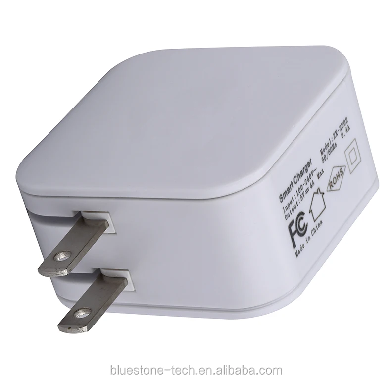 
Fast charger 24W QC3.0 double USB ports Quick charger US plug adapter wall charger 