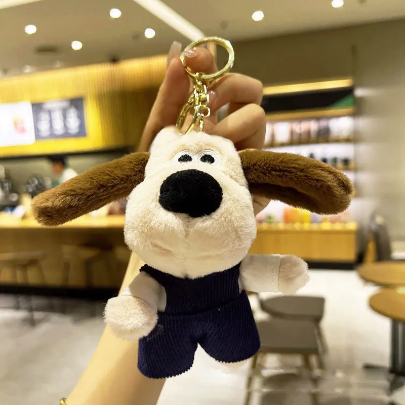 Creative Cute Dog Repair Doll Small Pendant Key Chain Cartoon Key Chain Plush Doll Hanging Ornaments Wholesale