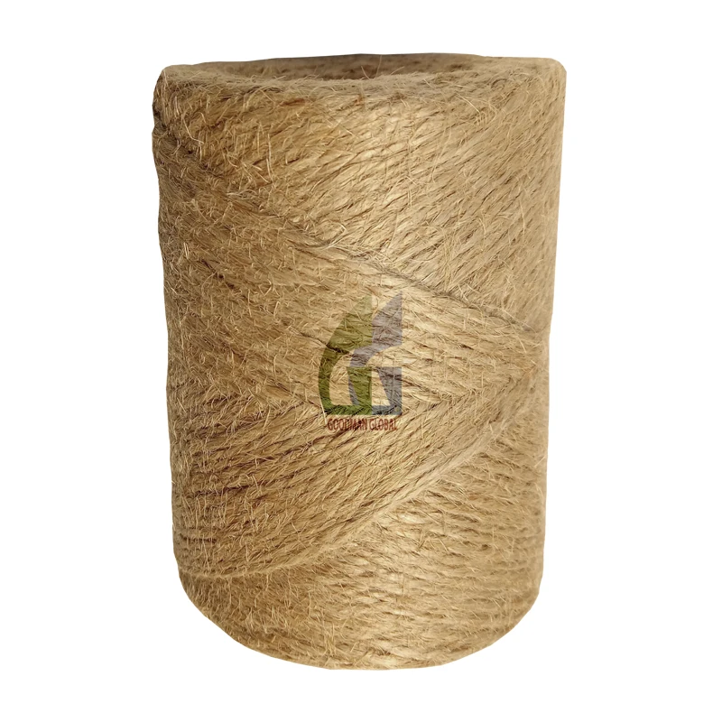 
11 LBS 2 PLY 100% TOSSA CB QUALITY JUTE YARN Natural Eco-friendly Hand Knitting Jute Color Weaving Anti-bacteria Sewing Spun Raw 
