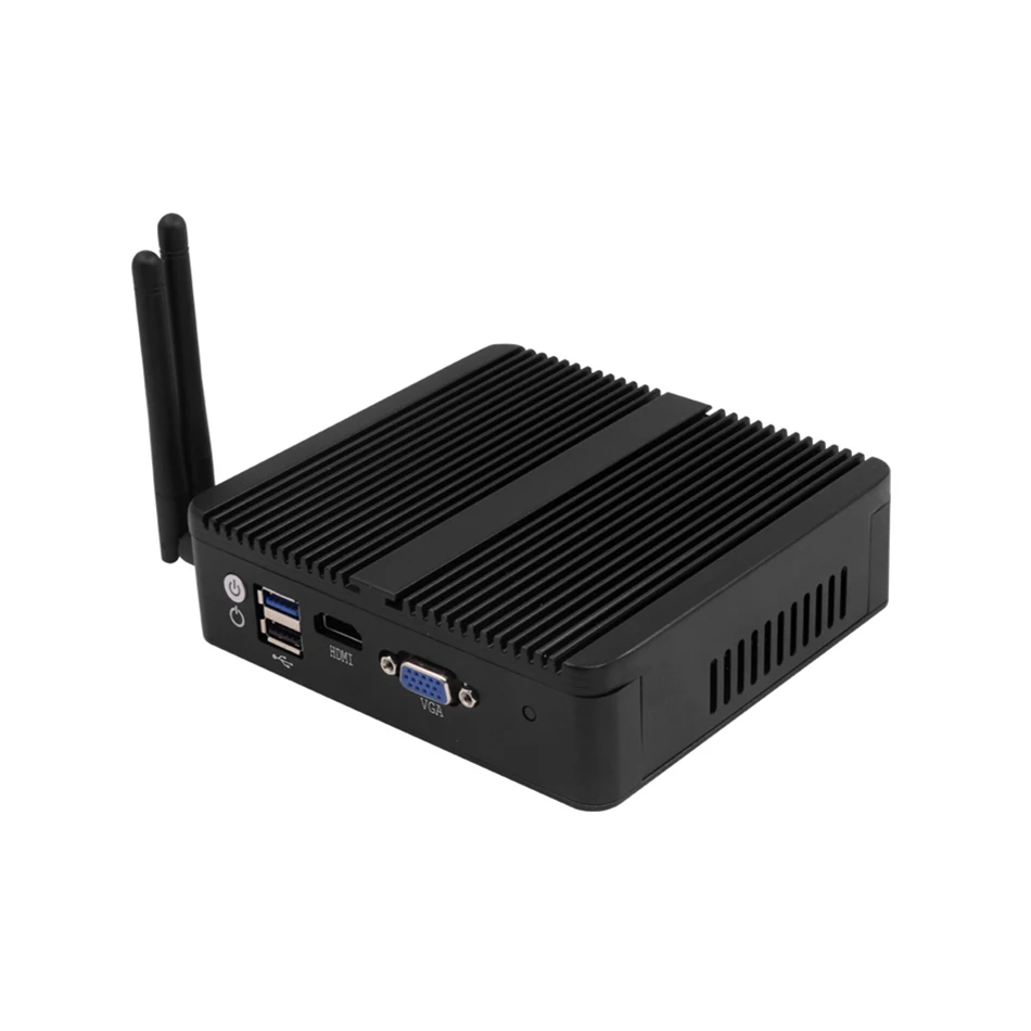  Fanless OPNsense pfSense брандмауэр Мини ПК Intel Quad Core J1900 J1800 4 Nic Ethernet промышленный компьютер сетевой