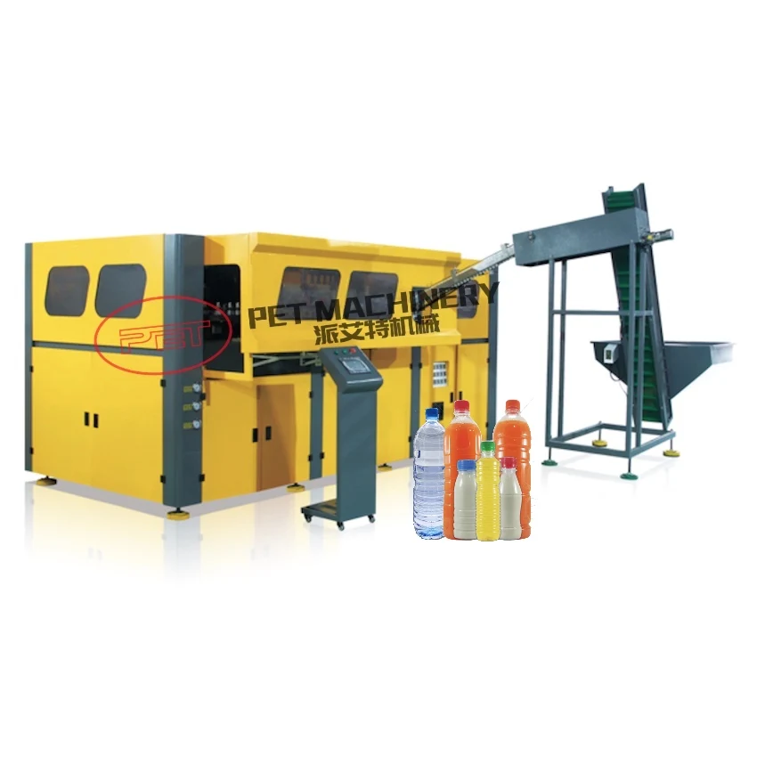 Maquina de soplado de botellas de agua suda de alta velocidad