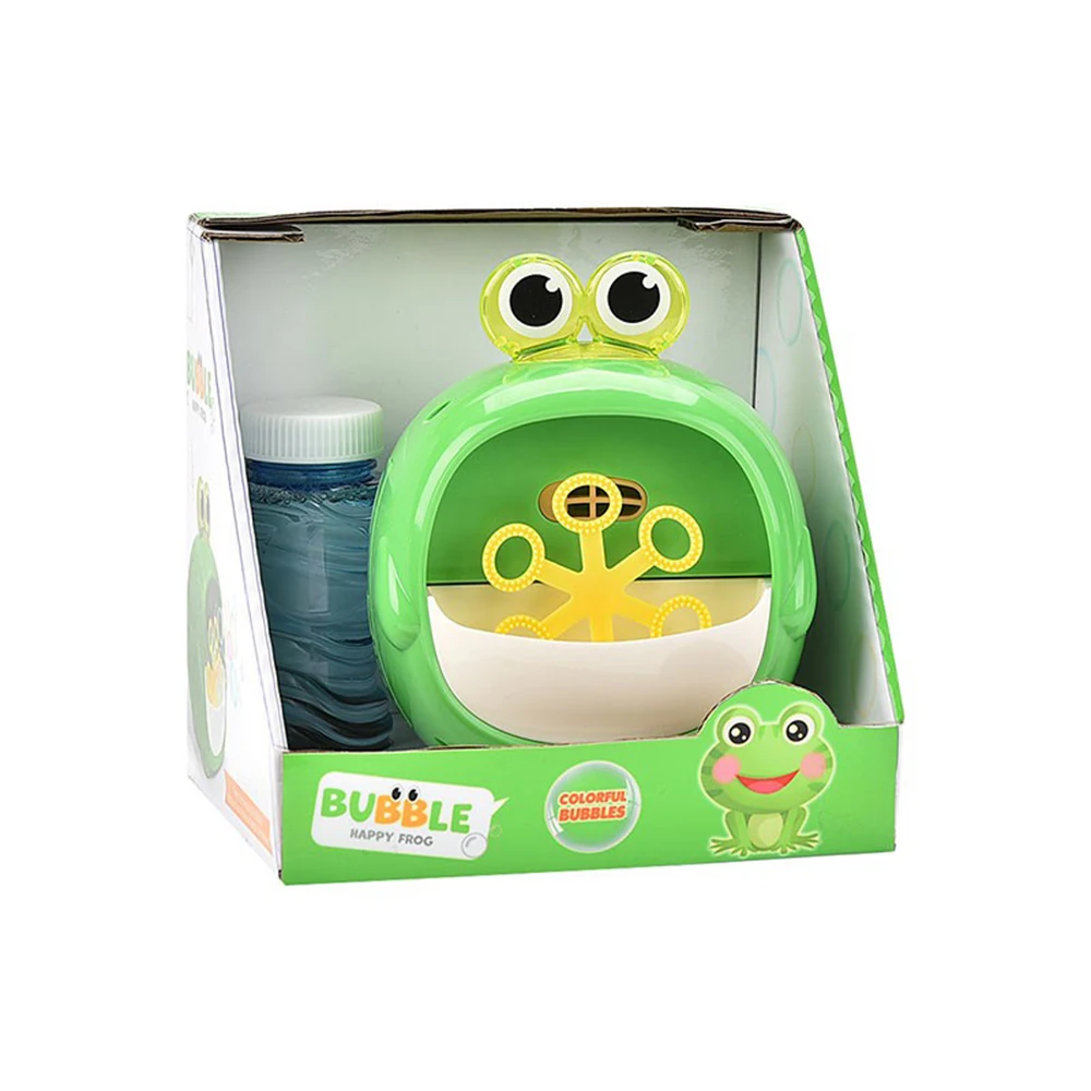 2024 Animal Rabbit Bubble Toys Summer Toys Outdoor Frog Soap Bubble Machine