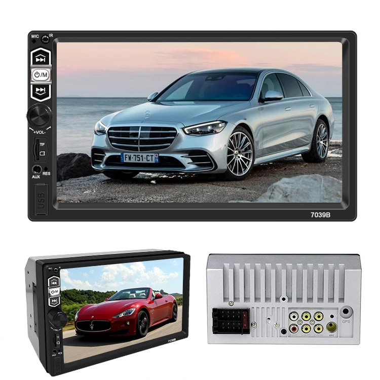 7 inch touch screen multimedia car mp5 player radio cardvdplayer