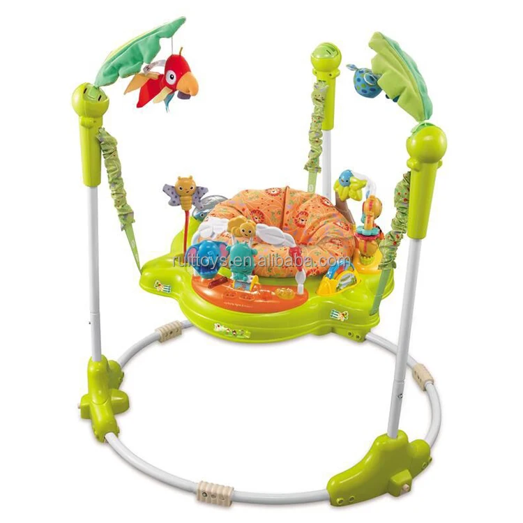 Music Fisher Toys Educational Safe Children Baby Walkers Jump Chair Toys