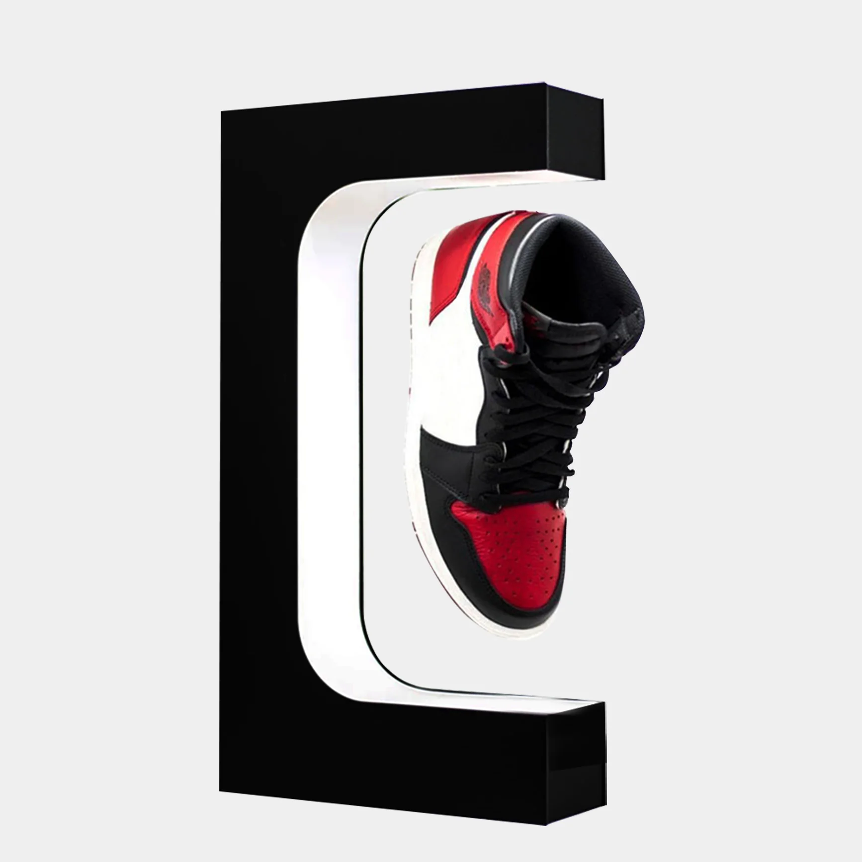 Suspension magnet shoe floating levitator stand magnetic levitation sneakers levitating sneaker display