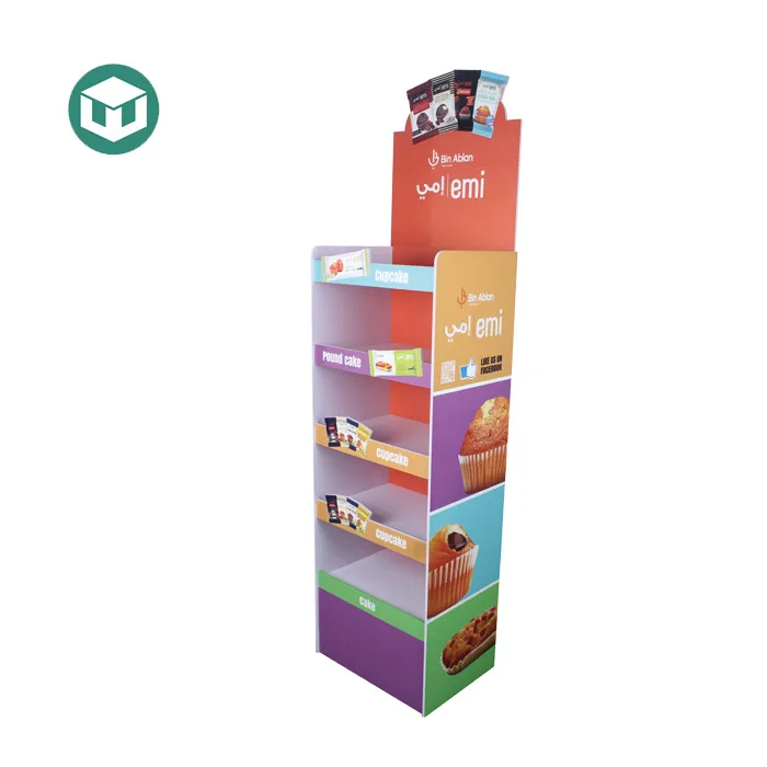 Customized PVC Plastic Display for Cupcake Cocacola Plastic Display Stand Retail Candy Display Stands