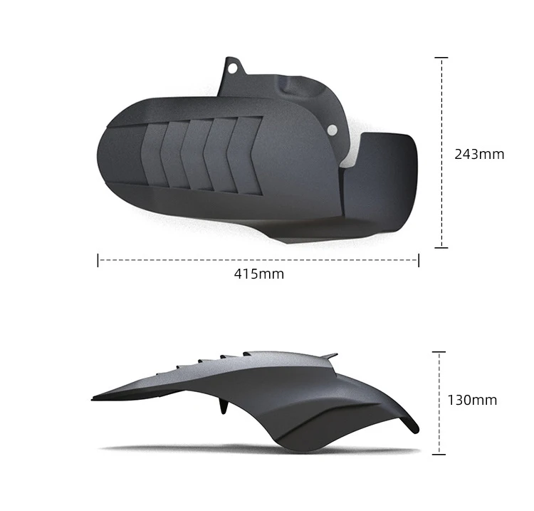 Motorcycle modified parts rear mudguard for Forza350/Nss350
