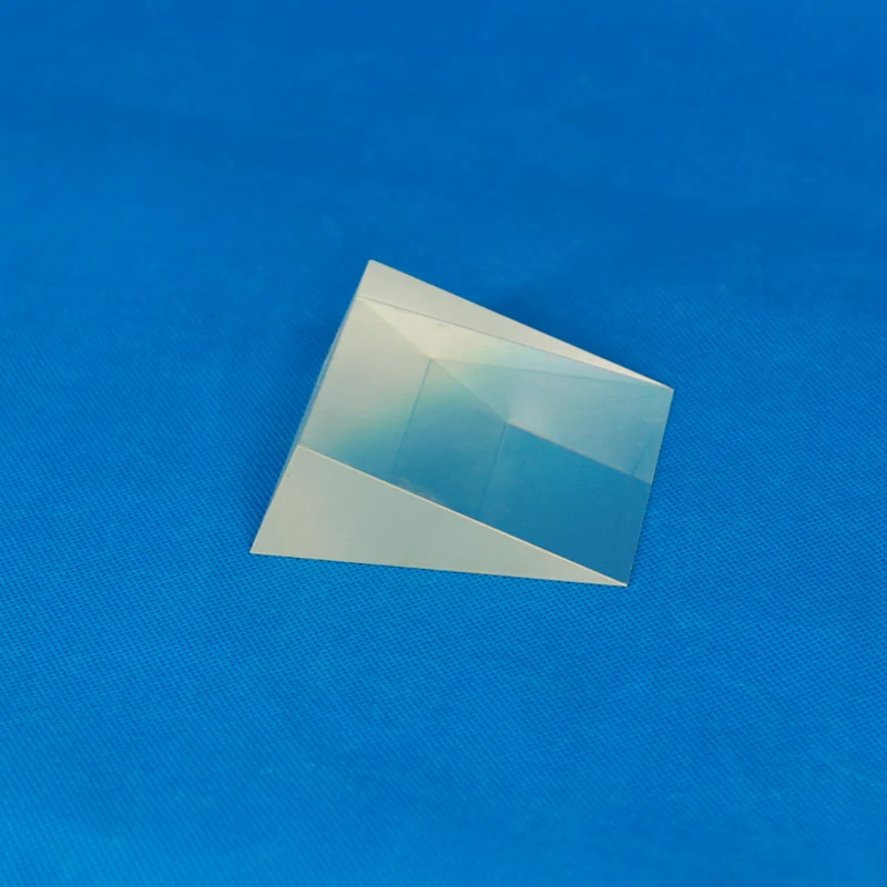 Wholesale  Custom Optical Glass K9/BK7 Fused Silica Rectangular Wedge Prism