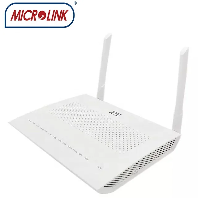 New Genuine ZXHN F668 V5.2 Gpon  Onu  4GE+2POTS+1CATV+WIFI+USB Modem Router Gpon ONT  For ZTE