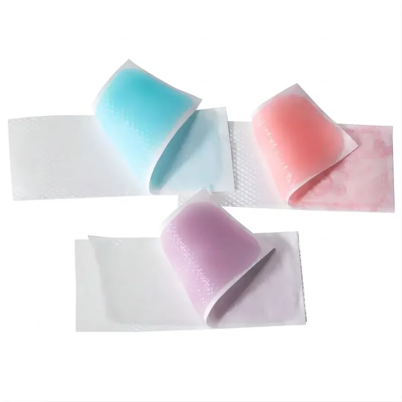 Disposable Medical Fever Cooling Patch Refreshing Blue Hydrogel For Kids and Adults