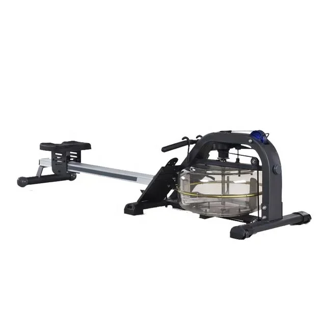 New Hot Items Tmax Gym Equipment Water Resistance Rower Rowing Machine  single rail steel water resistance rowing machine