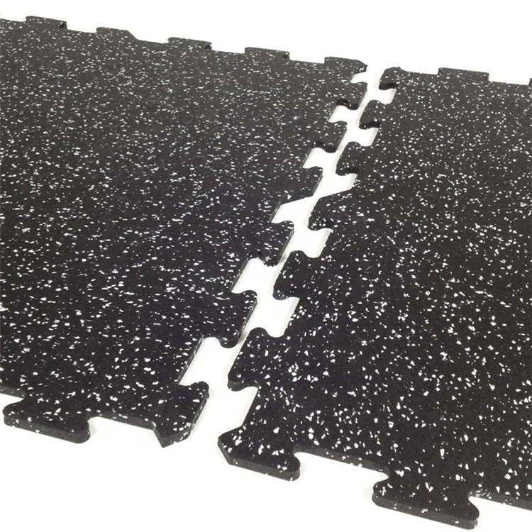 Interlocking Edge Playground multipurpose sports court indoor synthetic 6mm rubber flooring