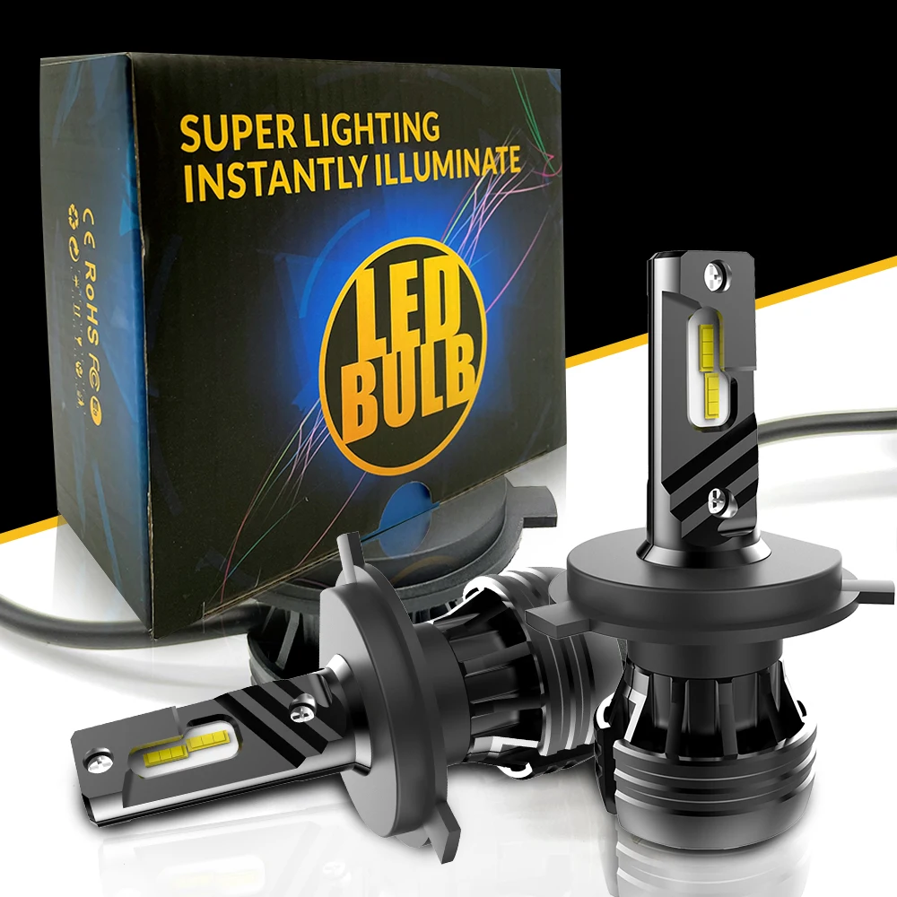 Most Popular new car H4 H7 H11 880 9004  led headlight bulb car light canbus accessories led headlight