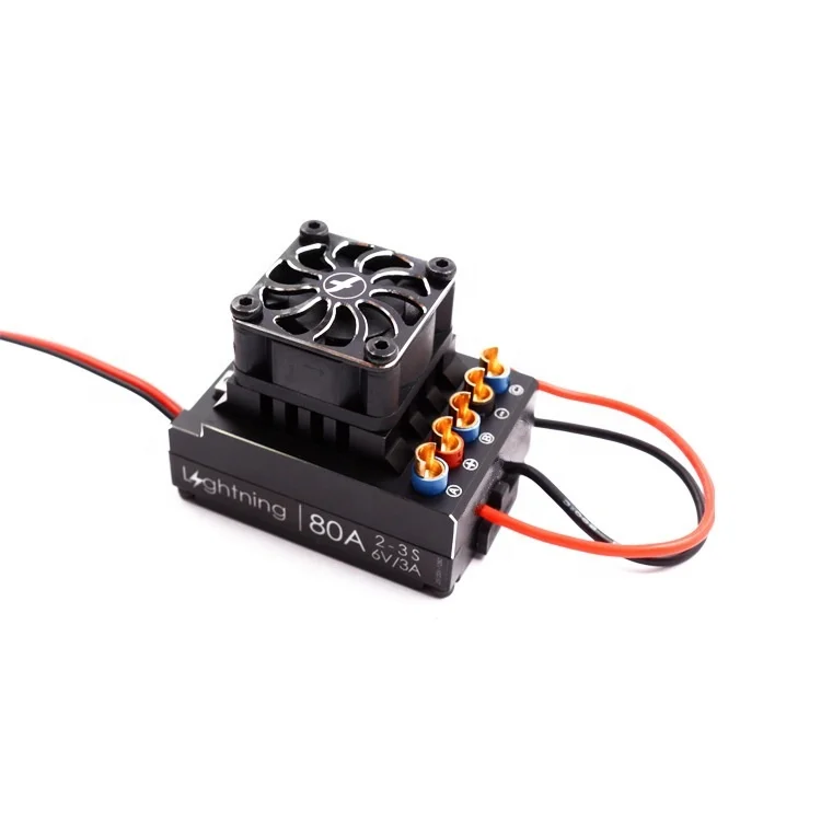 New arrival mini rc car model spare parts 2-3S 80a bldc esc de 80 a