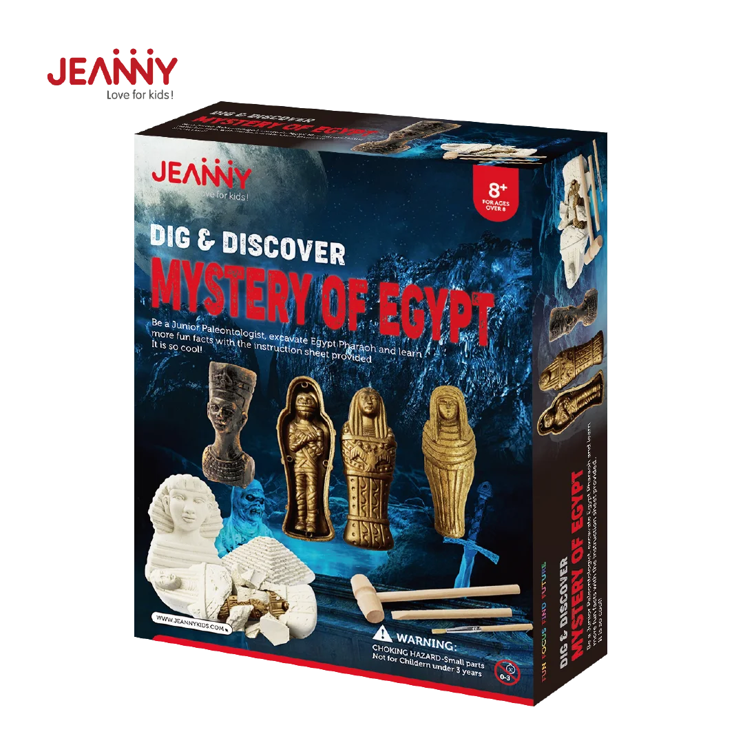 STEM Boys Toys Hot Selling DIY Toys For Kids Dig And Discover Mystery of Egypt Dig Kit Egyptian Dig Adventure Kit