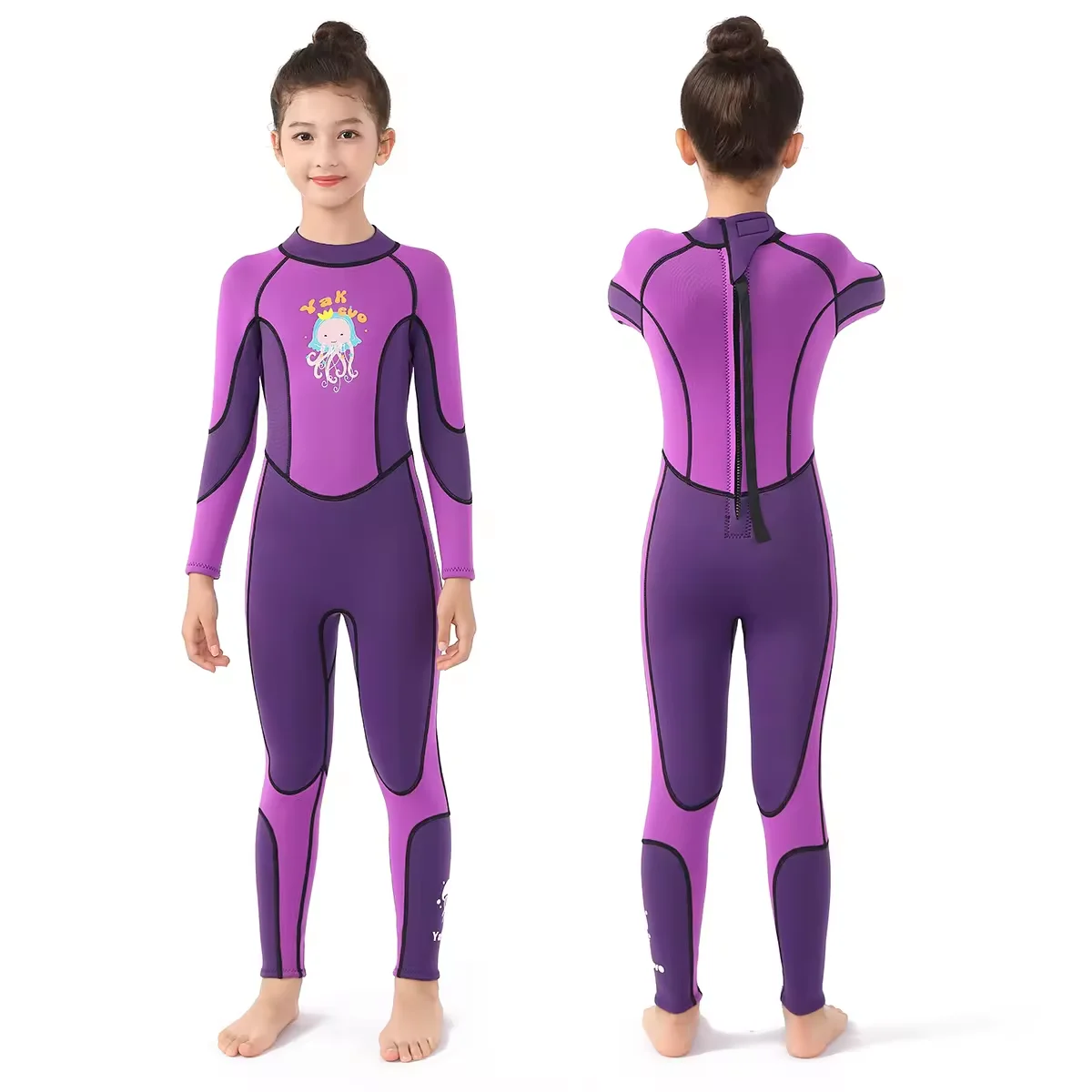 2024 3mm 5mm neoprene child swimsuit boys surf kids snorkel kids short wetsuit neoprene diving suits for children