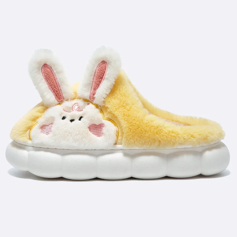 wholesale Man Women Cotton Slippers Home 2023 female Autumn and Winter Home Slipper Plush Slippers