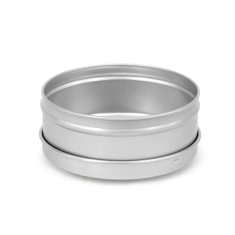 Empty Lip Balm Aluminum Metal Jar Round Aluminum Tin Boxes for Hand Soap