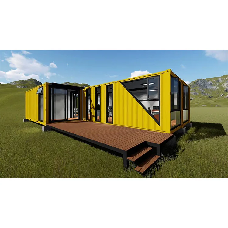 Chinese Home camping small prefabricated 2 bedroom container house