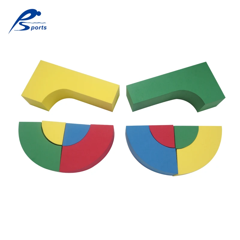 Educational toys Colored EVA castle building blocks fun brain games for kids