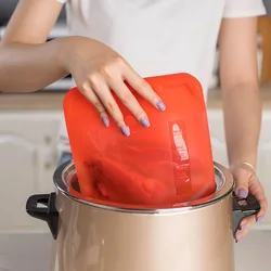 Custom Logo Silicone Reusable Keeping Fresh Kitchen Rubber Versatile Food Storage Bag