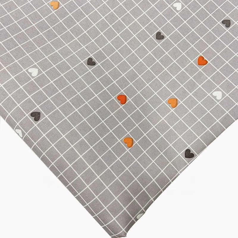 Household Polyester Lattice Tear-Proof And Wear-Resistant Peach Skin Fabric Bathroom Shower Curtain