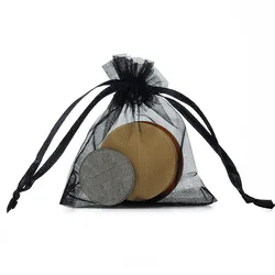 Сетчатая Сумка из органзы на шнурке 2,75x3,54 дюйма (7x9 см), милые ювелирные изделия, Сетчатая Сумка на шнурке, Белая Сумка из органзы с большим запасом