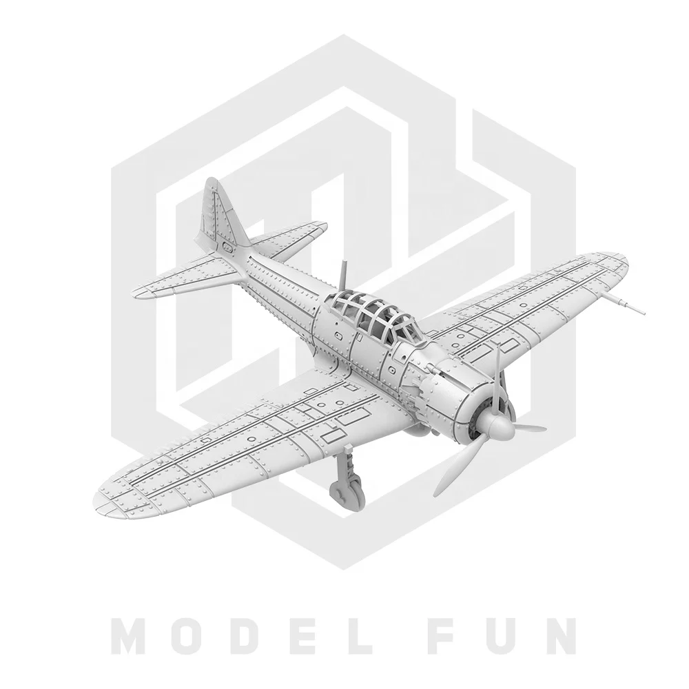 1/700 MIitsubishi A6M2b 3D PRINTED MODEL NAVY WEAPON MODEL RESIN MODEL MFP70008