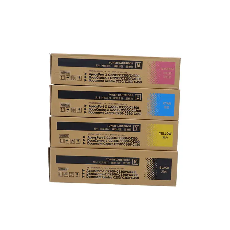 DCC450 toner cartridge Document Centre C360 C250 C4400 copier toner for xerox ApeosPort C2200 C3300 C4300 toner powder