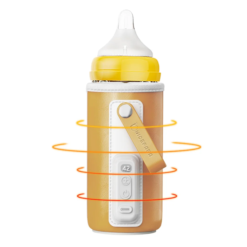 hot new pu safety material usb portable baby infant feeding milk bottle warmer heater
