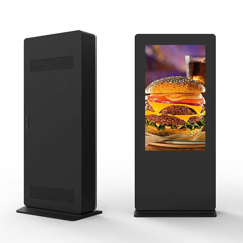 Waterproof portable Intelligent digital advertising machine Built in Android system advertising player