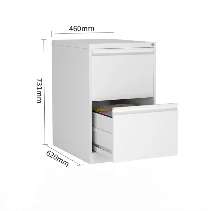 Drawer with lock card box file sheet iron office file A4FC hanging storage cabinet