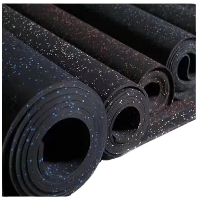 Rubber Flooring Tile Matting China Premium Crossfit Natural Gym Rubber Floor Mat For Gym Fitness Center Gym Equipment