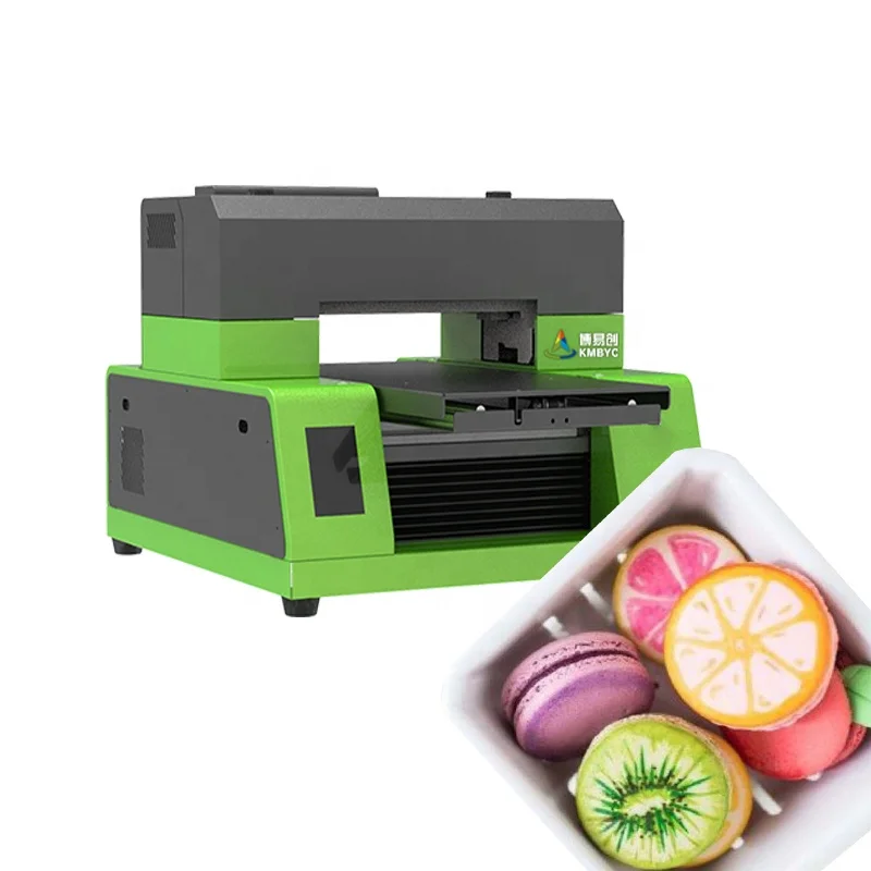 2021 New A4 A3 Macaroon Printer DIY 3d Food Printing Machine 6 Color Edible Ink