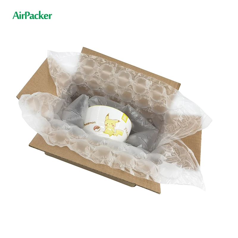 Bubble roll packaging protection pillow airbag, packaging filling and filling suitable for logistics protection