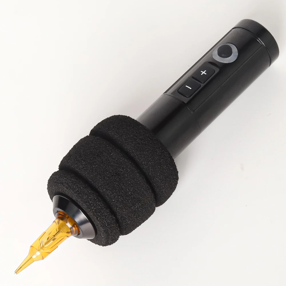2022 new Adjust Stroke Tattoo Gun Customized Strong Power Tattoo Pen Professional Wireless Rotary Tattoo Pen Gun