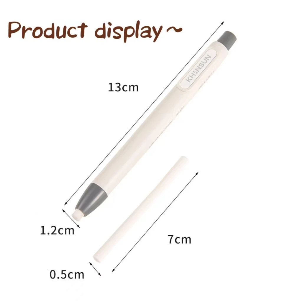 Press eraser students clean without leaving marks can replace core eraser learning stationery wholesale