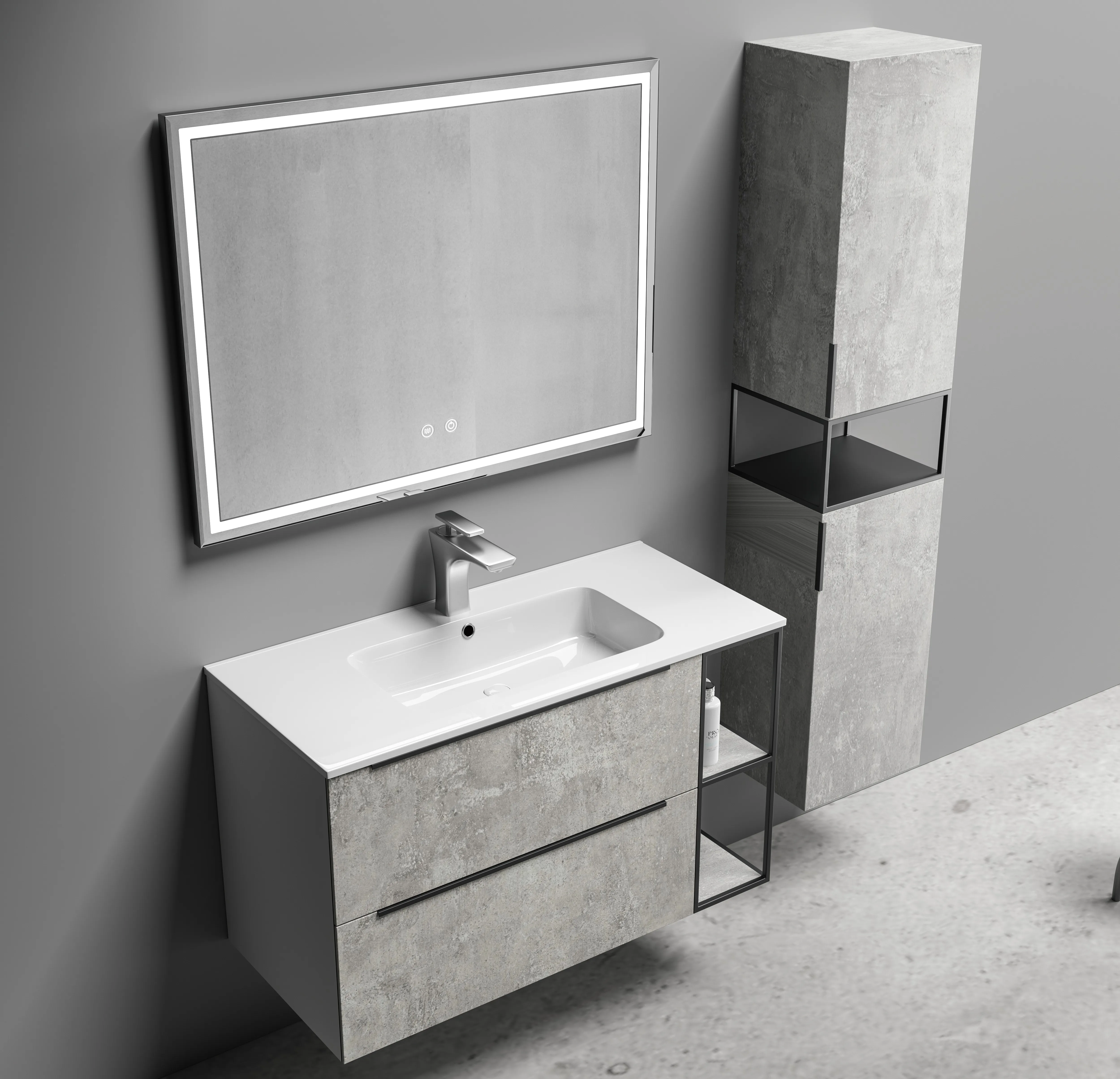 15YRS OEM/ODM Experience Factory New Design Bathroom Cabinet Bathroom Vanity Set Bathroom Furniture