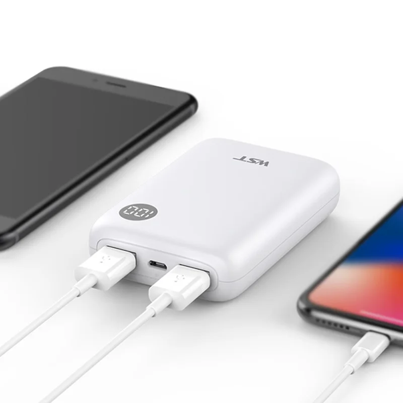 товары продукты двойной USB портативный зарядное устройство мобильный карман Кредитная карта от Mini Размер power bank 10000mah