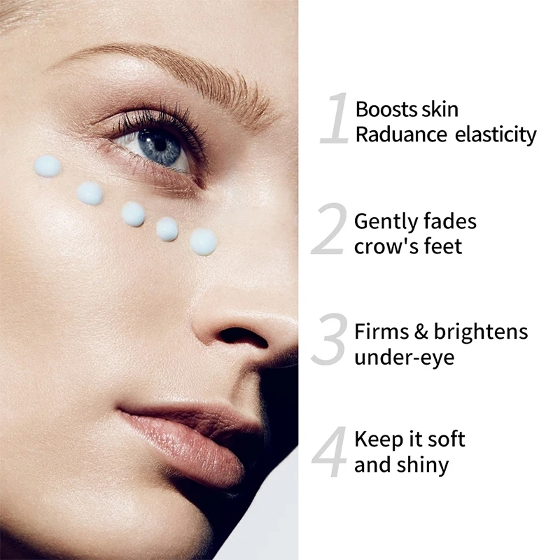 Best Ingredients for To Have for Eye Creams Moisturizing & Anti-Puffiness and Hyaluronic acid & Collagen Brightening Eye Cream