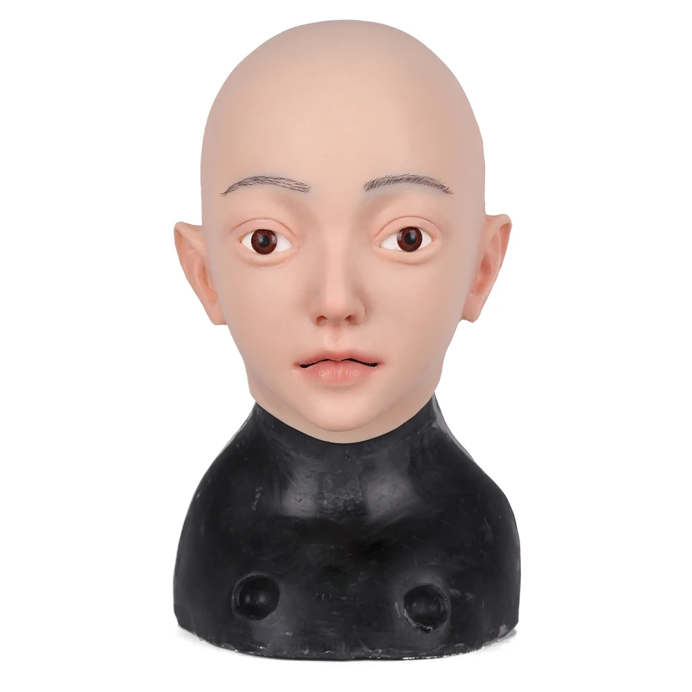 Party mask Real Human Silicone makeup mask party masque Realistic female mask beautiful girl Cosplay Drag Queen Crossdresser