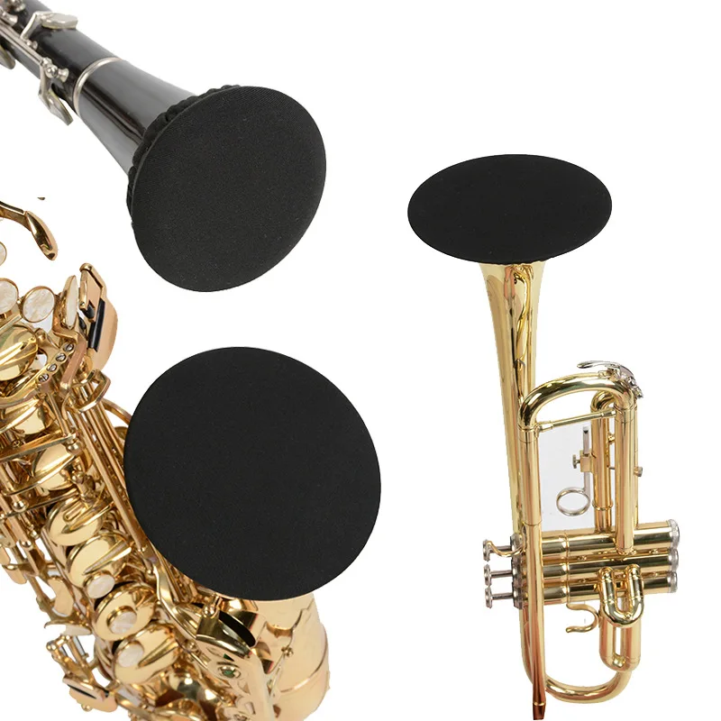 ATLO Saxophone Trumpet Bell Cover Trombone Clarinet Dustproof Silencer Cap Musical Instrument Bell Covers