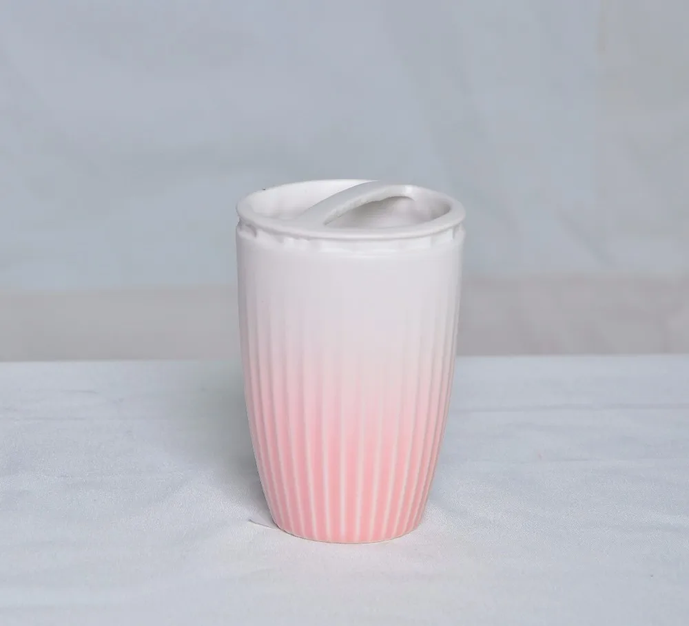 JIASHUN Bathroom Accessories Set 6 pcs Gift set Tumbler Toothbrush cup soap dish soap dispenser waste Bin toothbrush holder