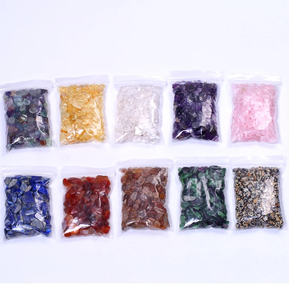 Bulk Wholesale Polished Colorful  Crystal Rainbow Fluorite Tumbled Stone