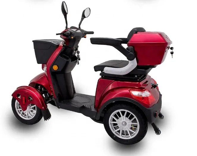 Eco-Friendly Four Wheel Handicapped Adult Electrical Scooter