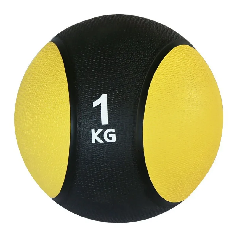 High Quality!Dual Color Rubber Medicine Ball  Fitness Equipment Slam Ball