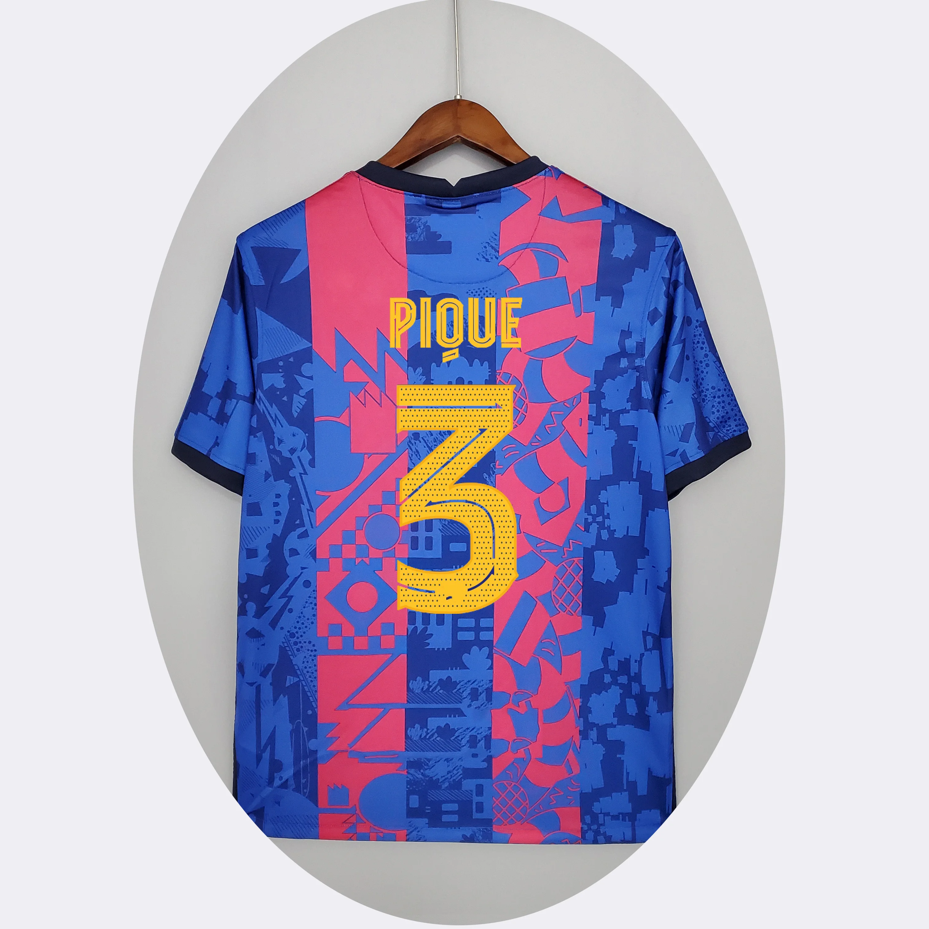 2022 new Fan version of jersey ANSU FATI soccer wear Messi 10# football jersey soccer club uniform away football shirt