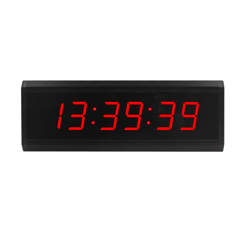 [Jinling Shiyin]2.3 inches 6 digits Led Clock Timer Gym Multi-Functional Reloj Digital De Pared